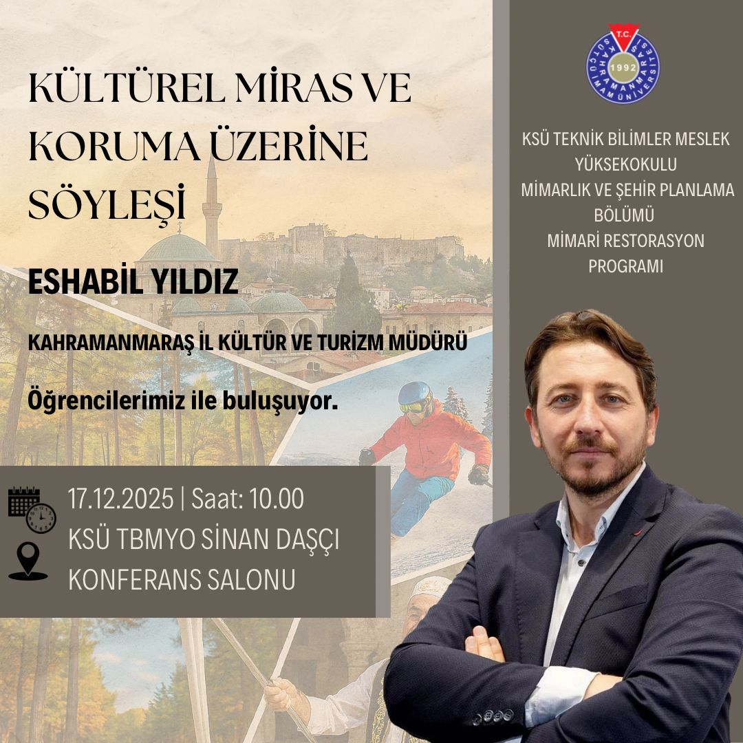 Söyleşi: Kültürel Miras ve Koruma